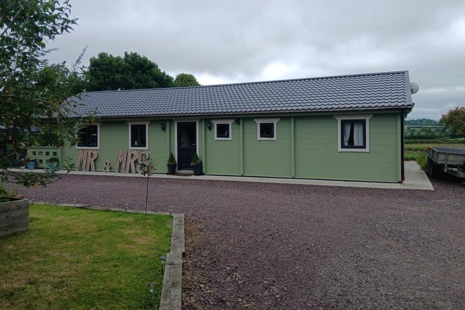 The Somers’ timber-clad house, which ‘fits in well with its surroundings’. Photo: Kilkenny County Council